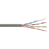 Cablu UTP Cat 5e CCA fire interioare 1 x 24 AWG x 2 x 4 solide exterior 55mm pret 1m DELIGHT 20016