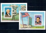 Bhutan 1982 - George Washington, Roosevelt, istorie americana, colite neuzate