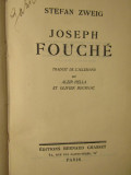 JOSEPH FOUCHE-STEFAN ZWEIG