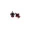 Adaptor stander (suport) moto M8x1,25 rosu