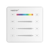 Telecomanda control dispozitive multiple MiBoxer B6-W, RF 2.4GHz, 2xAAA, 86x86x15mm, control de la distanta 30m, scene, alb
