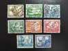GERMANIA 1933 WAGNER 8V., Stampilat