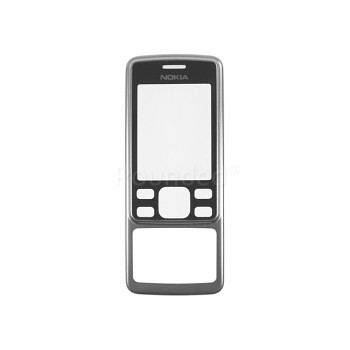 Nokia 6300 Frontcover Silver foto