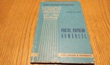 PORTUL POPULAR ROMANESC (Le Costume Populaire Roumain) - Tancred Banateanu - 1965, 104 p. cu ilustratii; lb. romana si franceza