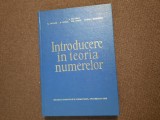 INTRODUCERE IN TEORIA NUMERELOR I CREANGA, P MINUT-