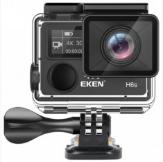 Camera Video Sport Originala EKEN H6S UltraHD 4k Stabilizator 14MP Wifi 2&amp;#039;&amp;#039;LCD Telecomanda Senzor Panasonic Unghi 170 Grade foto