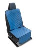 Husa protectie pentru scaun auto copii din material textil Carpassion albastru