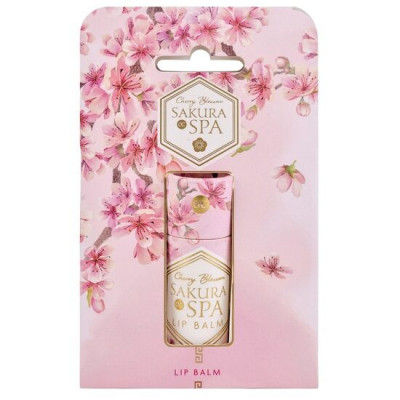 Balsam de buze handmade cu aroma de flori de cires Sakura Spa Accentra 5757929, 10 g foto