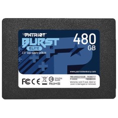 SSD PATRIOT, BURST ELITE, 480 GB, 2.5 inch, S-ATA 3, 3D QLC Nand, R/W: 450/320 MB/s, 45507032 &quot;PBE480GS25SSDR&quot;