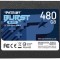 SSD PATRIOT, BURST ELITE, 480 GB, 2.5 inch, S-ATA 3, 3D QLC Nand, R/W: 450/320 MB/s, 45507032 &quot;PBE480GS25SSDR&quot;