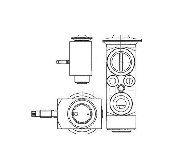 Supapa expansiune clima Land Rover Discovery Sport 2015-, Freelander 2006-, Range Rover Evoque 2011-; Volvo S60/V60 2010-2019, S80 2006-2015, V70 200