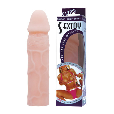 Cyber Dildo Natural Flexibil 16cm foto