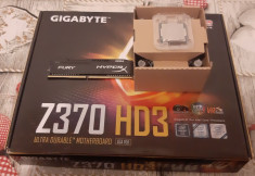 Kit I3 8100 + Gigabyte Z370-HD3 foto