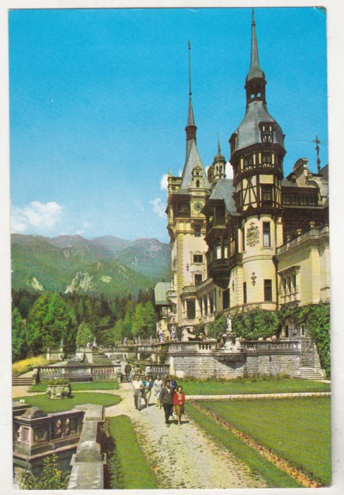 bnk cp Sinaia - Muzeul Peles - circulata