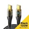 Cablu Date Incarcare USB-C la USB-C LED, Transparent, 100W, 7A, WARP Charge, 2M
