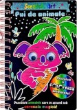 Pui de animale. Scratch Art - Hardcover - Flamingo