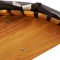 Sezlong 2 buc. Lemn Solid de Acacia Maro - 10
