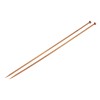 Set 2 andrele drepte din bambus Crisalida, dimensiune 4 mm