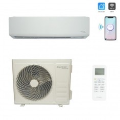Aparat de aer conditionat inverter 18000 BTU, clasa energetica A++/A+, functie incalzire, dezumidificare, I feel, Wi-Fi, aplicatie Smart Life TCL