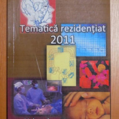 TEMATICA REZIDENTIAT 2011 , VOL. IV *PREZINTA SUBLINIERI IN TEXT CU PIXUL