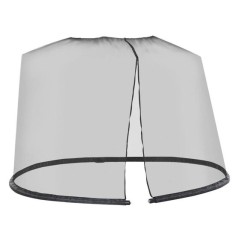 Plasa tantari, muste si alte insecte, pentru umbrela de gradina, material Oxford, negru, 300x230 cm GartenVIP DiyLine