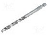 Burghiu pentru metal, 3mm, HSS, lungime 74mm, ALPEN-MAYKESTAG - 0095200300100