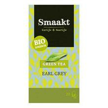 Ceai Verde Earl Grey Bio 20 plicuri Smaakt Cod: 8719153010836 foto