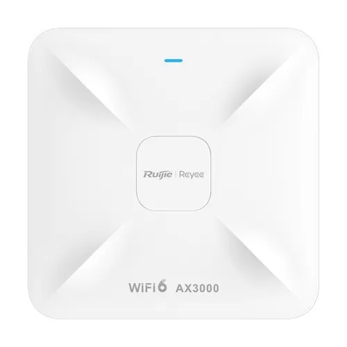 Access Point Wireless AX3000 Dual-Band, Wi-Fi 6, 1x RJ45 2.5G, 1x RJ45 1G, PoE IN, Cloud Management - Ruijie RG-RAP2260