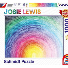 Puzzle 1000 piese Schmidt: Josie Lewis - Curcubeul în creștere