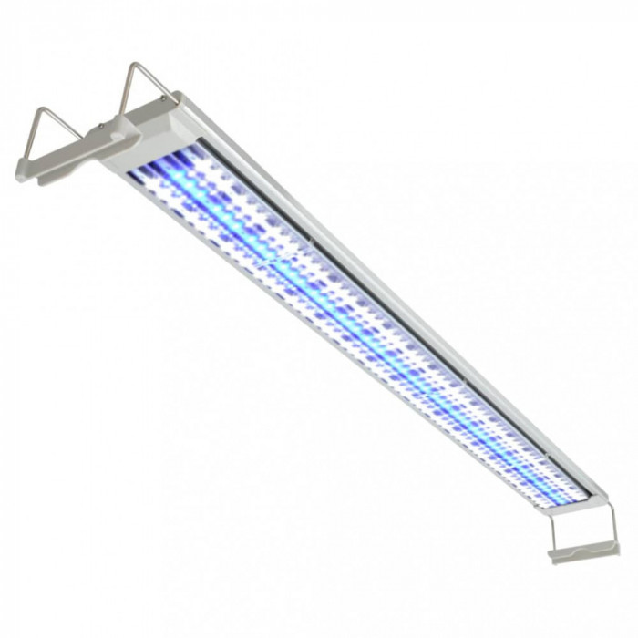 Lampă acvariu cu LED, 120-130 cm, aluminiu, IP67