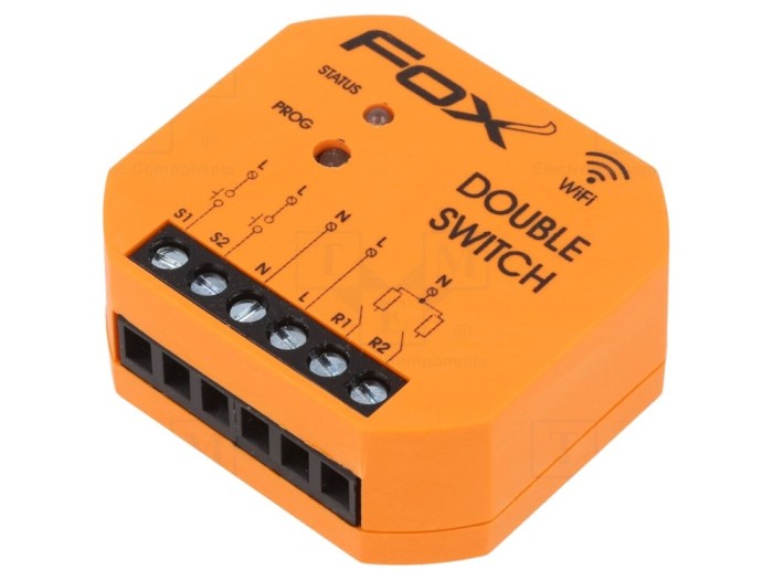 &Icirc;ntrerupător de rețea wireless 2 canale