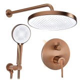 Set de dus incastrat Rea Grace Brush Copper + BOX