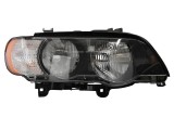 Far Bmw X5 01.1999-05.2003 TYC fata dreapta H7+HB3, semnalizator alb, 2050104E