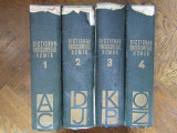 Dictionar Enciclopedic Roman (4 volume, editura Politica, 1962-1966, impecabile)