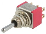 Comutator Basculant DP3T ON-OFF-ON 2A/250V