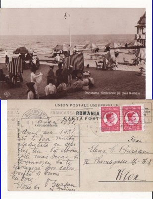 Constanta- Plaja Mamaia-animata foto