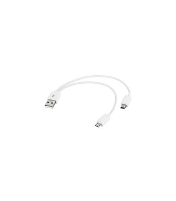 Cablu adaptor USB la mini USB si micro USB foto