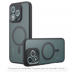 Husa MagSafe pentru OnePlus 13R, Techsuit, PureFrost, Neagra