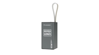 Baterie externă Wozinsky Powerbank K65+ 65W 30000mAh 2x USB-C, 1x USB-A 65W - negru cu personalizare logo unică foto