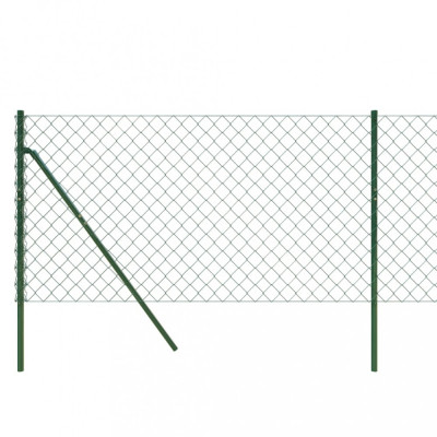 Gard de plasa de sarma, verde, 1x10 m GartenMobel Dekor foto