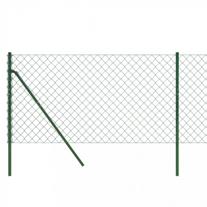 Gard de plasa de sarma, verde, 1x10 m GartenMobel Dekor