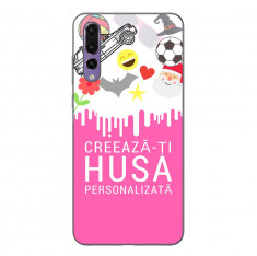 Husa Personalizata Huawei P20 PRO Slim Silicon TPU foto