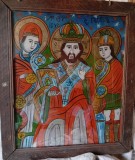 Icoană pe glajă, Transilvania, atelier Făgăraș, sec XIX