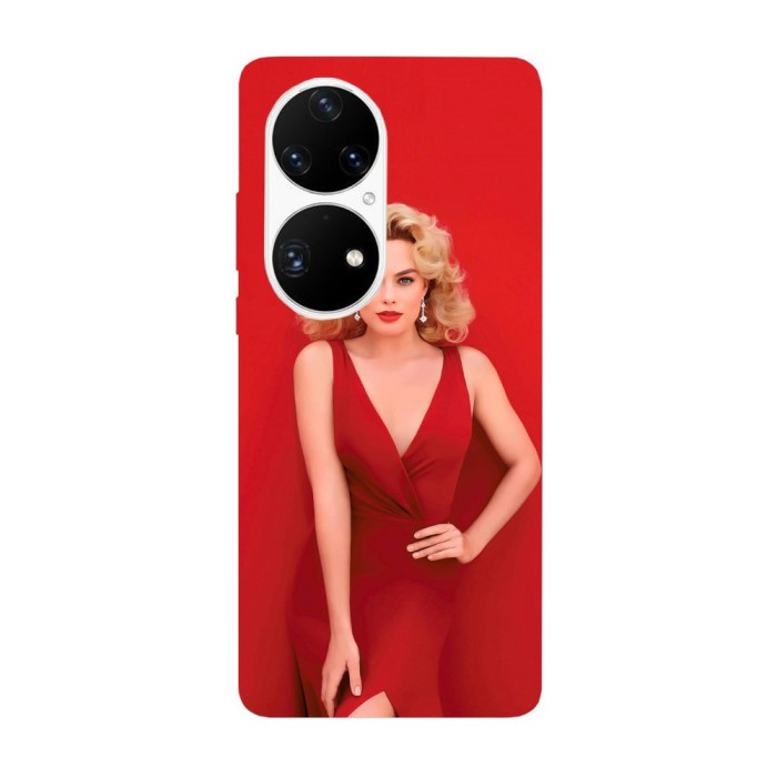Husa compatibila cu Huawei Nova 8i model Margot Robbie, Silicon, TPU, Viceversa