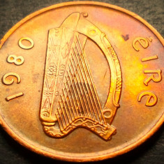 Moneda 2 PENCE - IRLANDA, anul 1980 * cod 4283 A