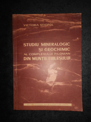 Studiu mineralogic si geochimic al complexului filonian din Muntii Tiblesului foto