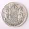 CANADA 50 CENTS CENTI 1942 ARGINT VF++ ( CITITI DESCRIEREA )
