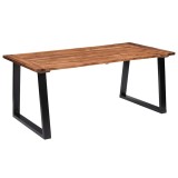 Cumpara ieftin Masa de bucatarie, 180 x 90 cm, lemn masiv de acacia