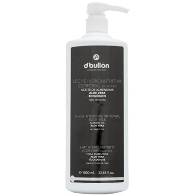 Crema Regeneranta de Corp 24h, cu ulei de migdale si aloe vera D&#039;Bullon 1000ml