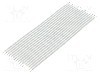 Banda FFC, {{Numar miezuri}} pini, lungime 101,6mm, seria Flexstrip, TE Connectivity - 5-1437145-7